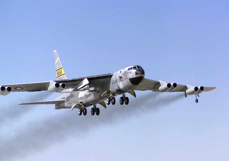 NASA B-52 Bomber — Blue