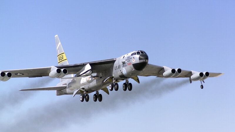 NASA B-52 Bomber — Gray