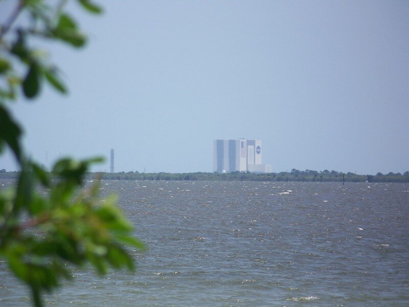NASA Building Across Water