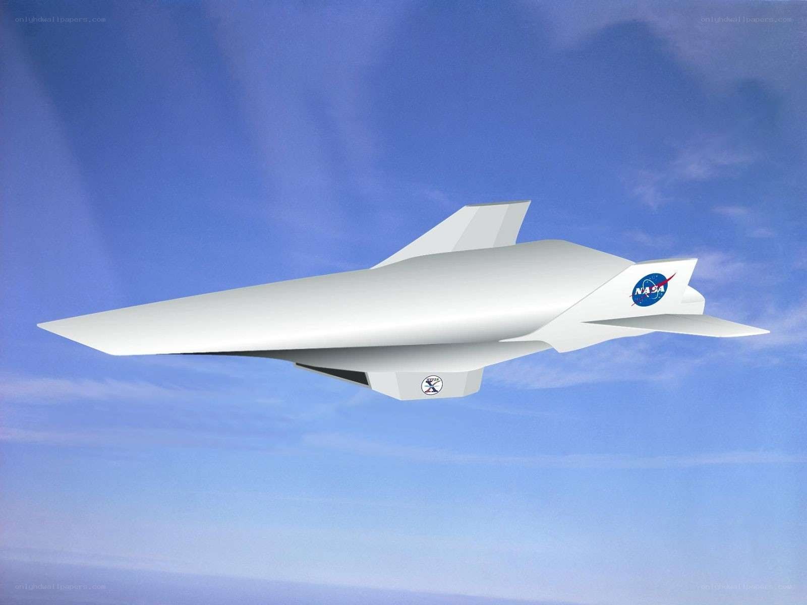 NASA experimental aircraft