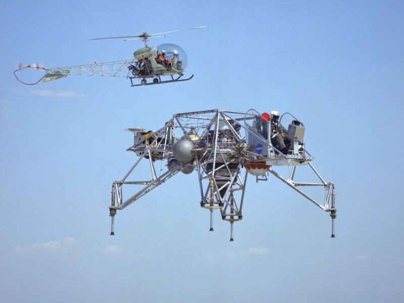 NASA Lunar Lander Test