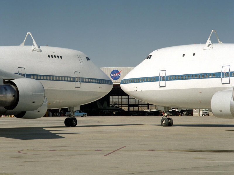 NASA's Boeing 747 aircraft