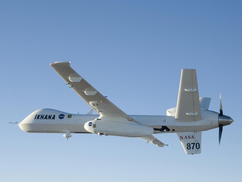 NASA's Ikhana drone in flight