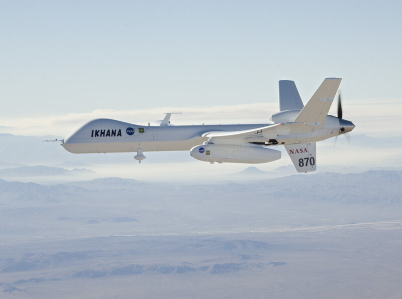 NASA's Ikhana drone in flight
