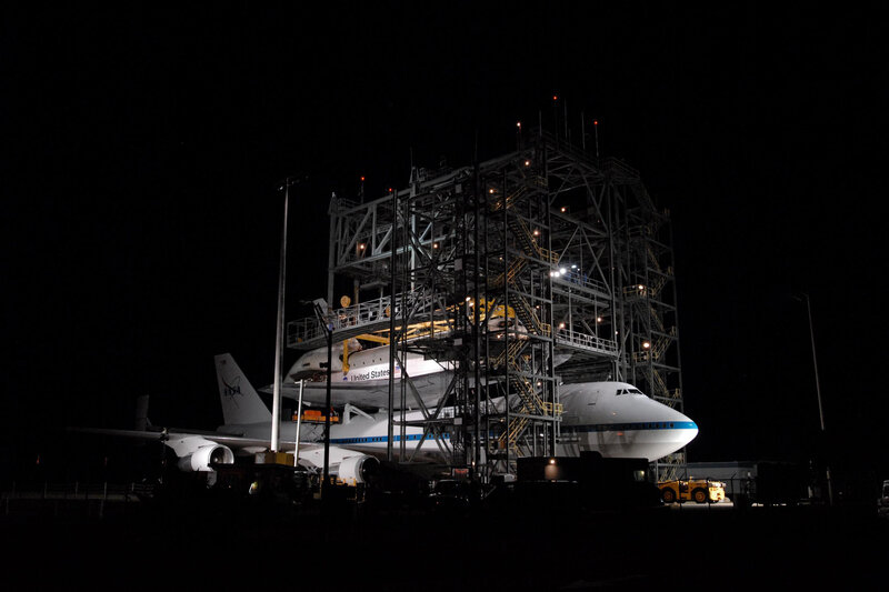 NASA shuttle transport