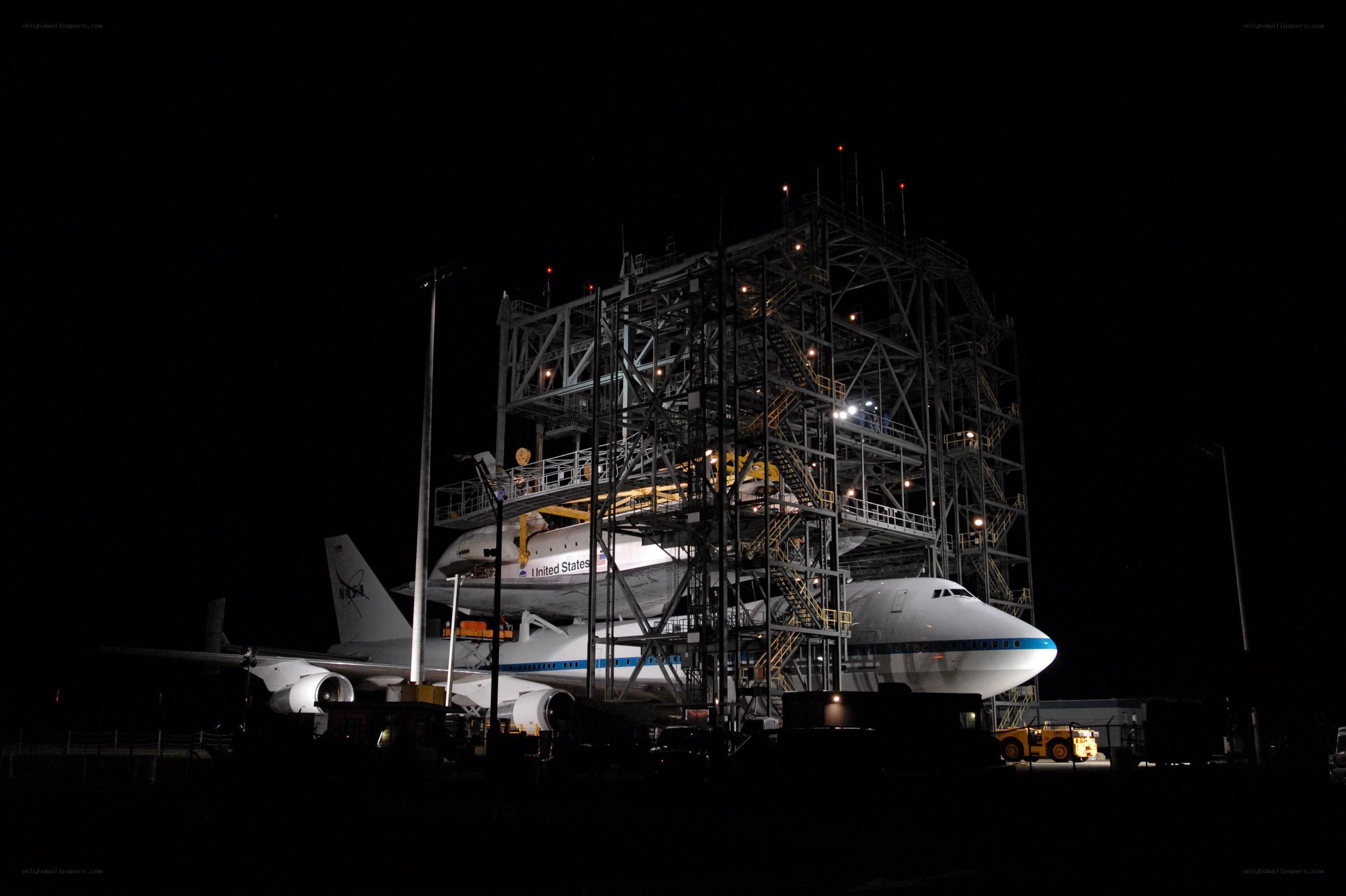 NASA shuttle transport