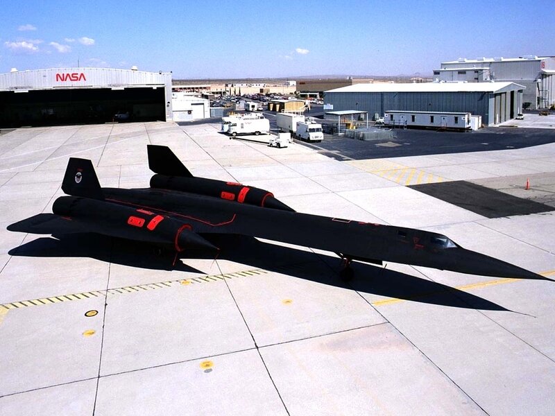 NASA SR-71 Blackbird aircraft
