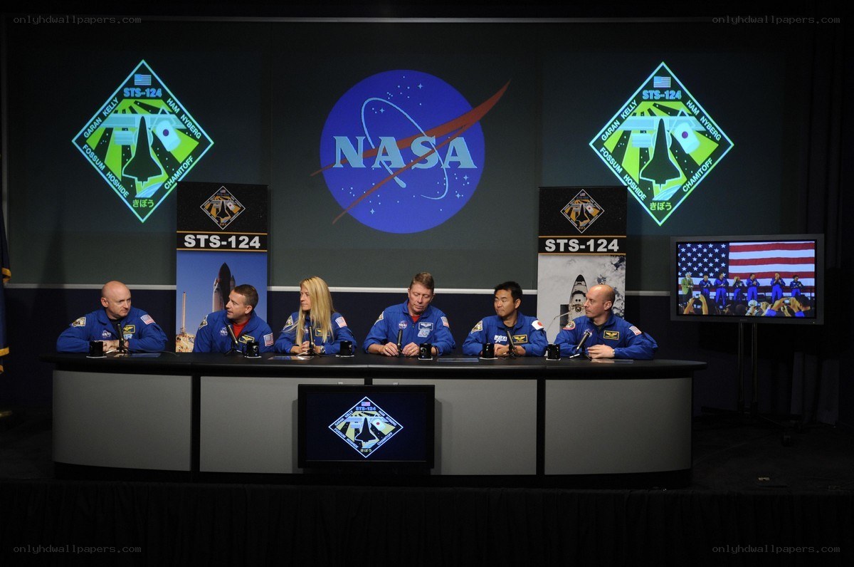 NASA STS-124 crew press conference