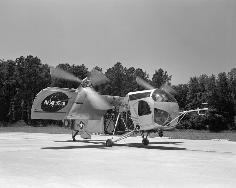 NASA Vertol 76 helicopter