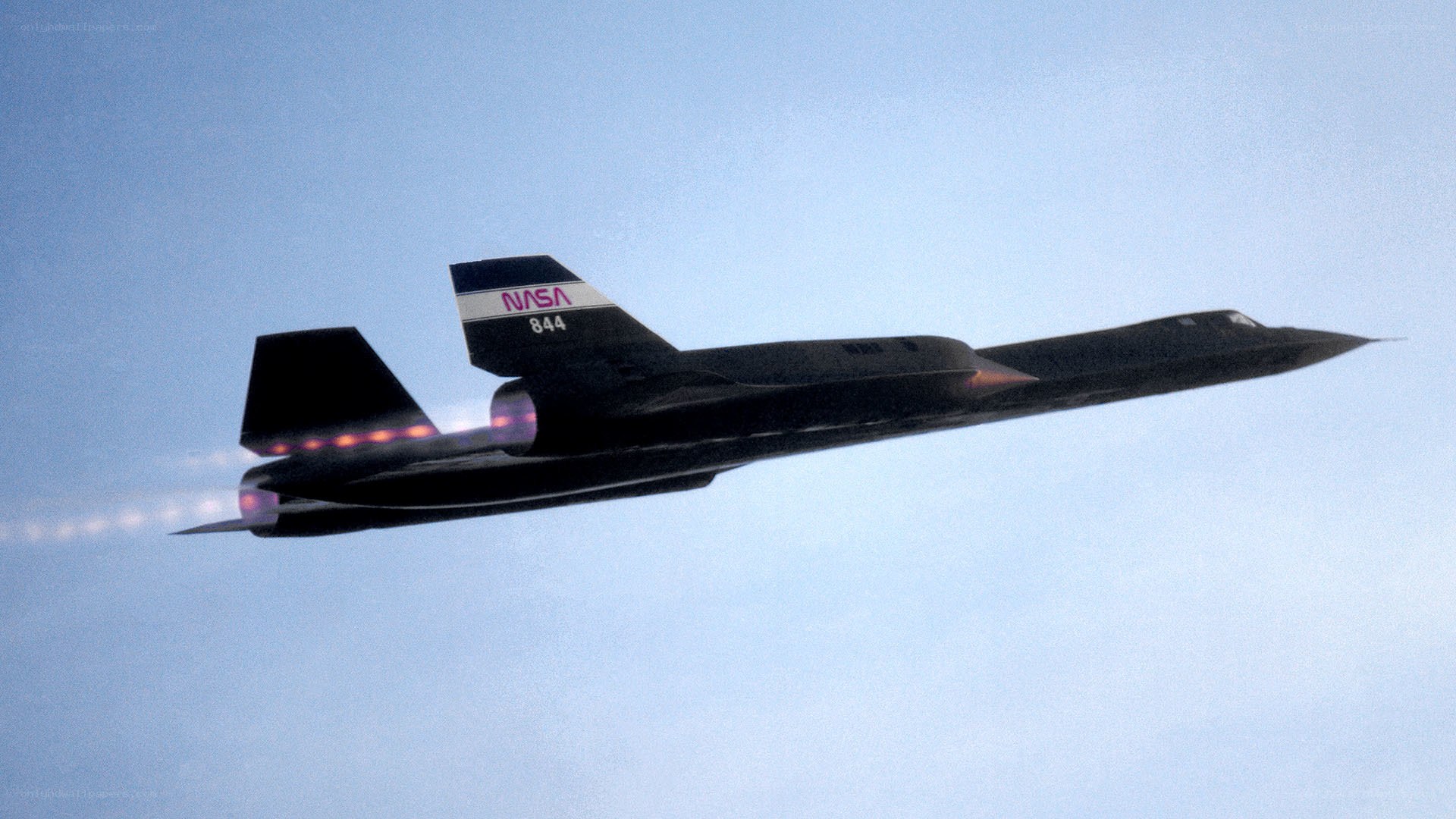NASA X-15 rocket plane in flight