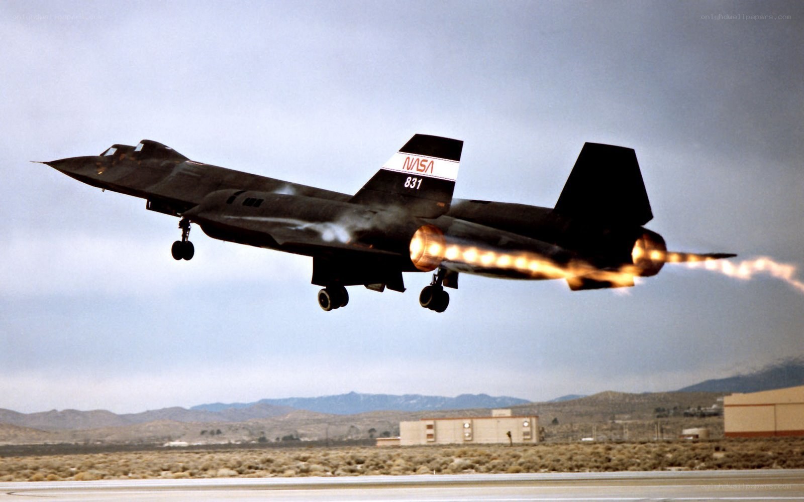 NASA X-15 rocket plane in flight