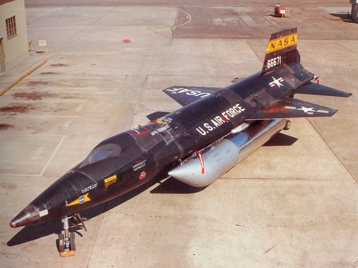 NASA X-15 rocket plane