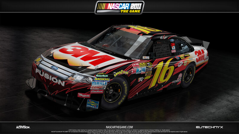 NASCAR 2011 race car