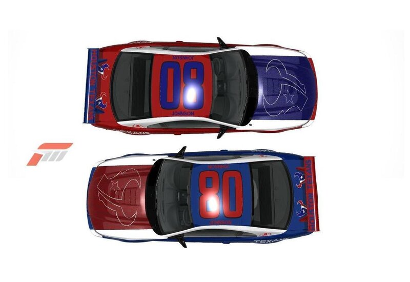 NASCAR car liveries