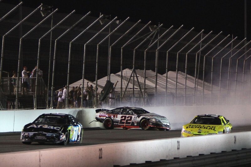 NASCAR Cars in Crash