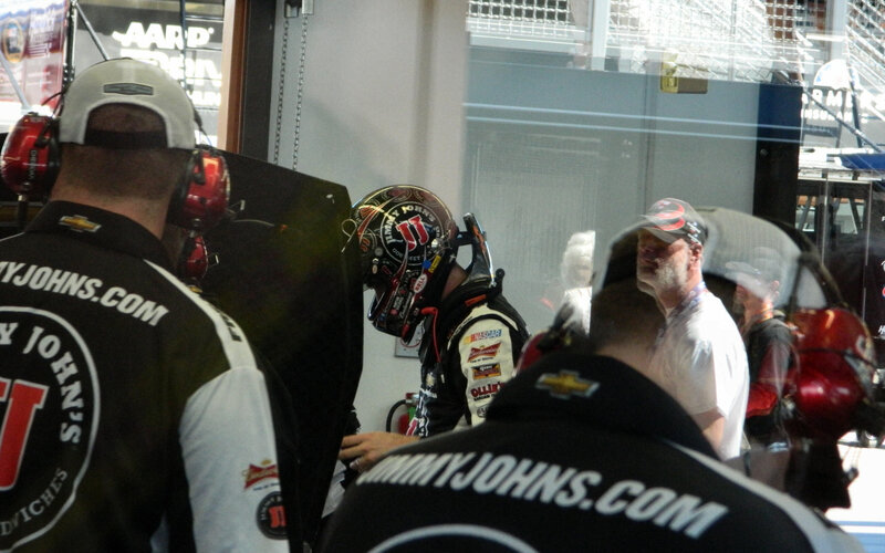 NASCAR Driver in Pit