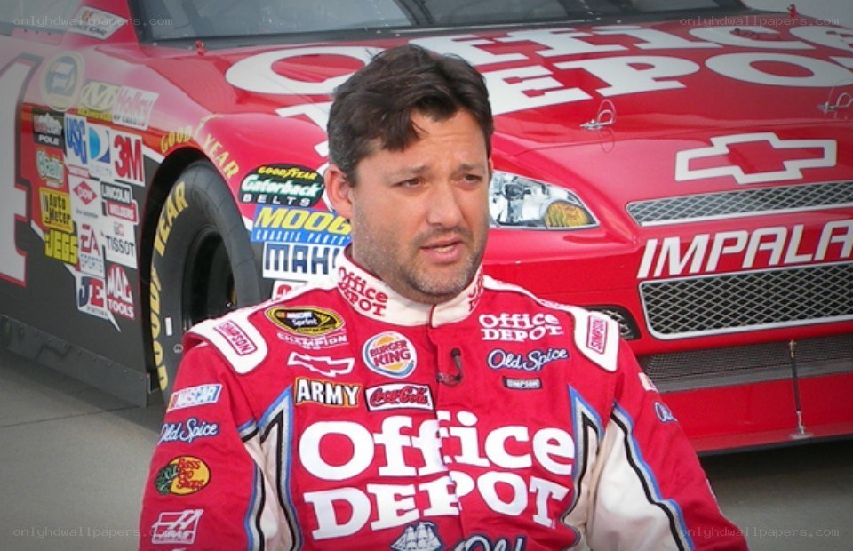 NASCAR driver in racing suit