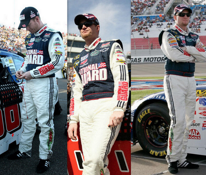 NASCAR driver in uniform