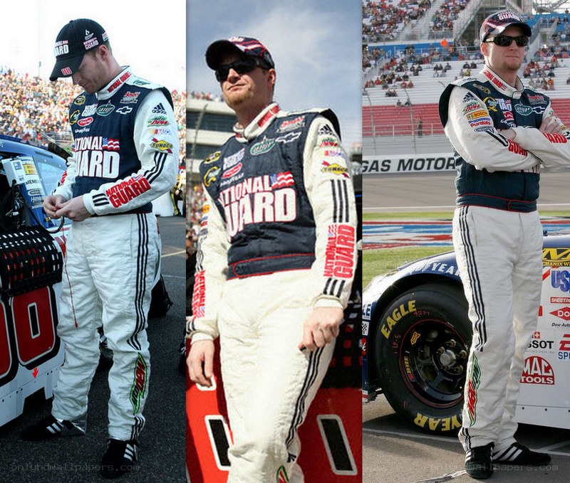 NASCAR driver in uniform