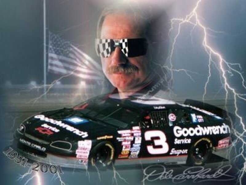 NASCAR Driver with Car