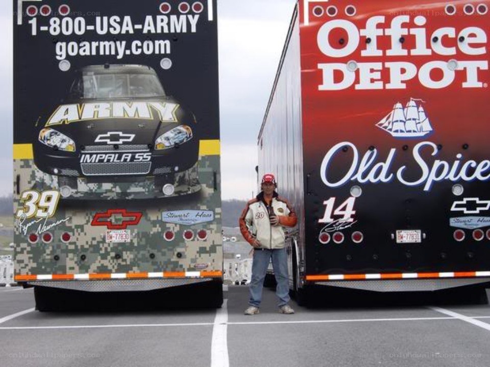 NASCAR drivers with team trucks