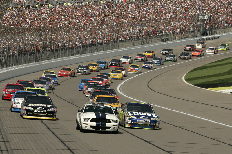 NASCAR race at Kansas Speedway