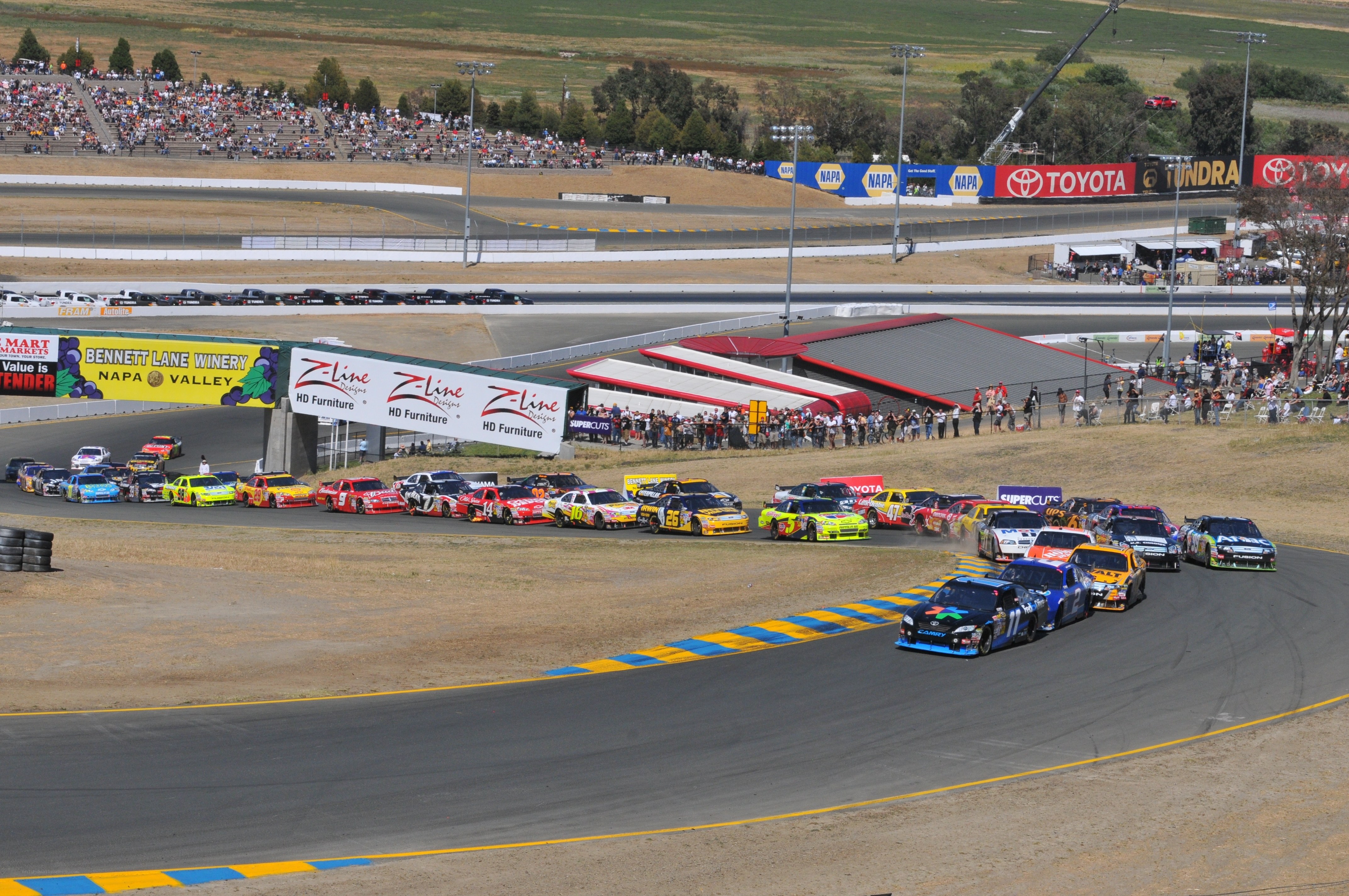NASCAR race at Sonoma