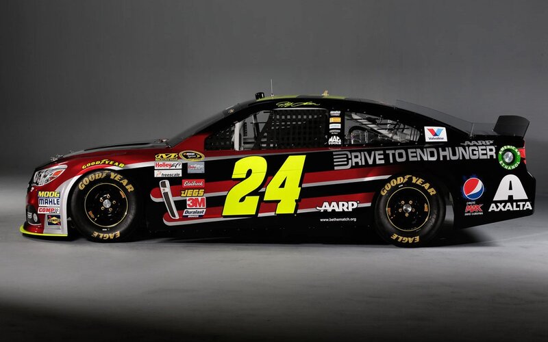 NASCAR Race Car — Black, Dramatic, Photograph