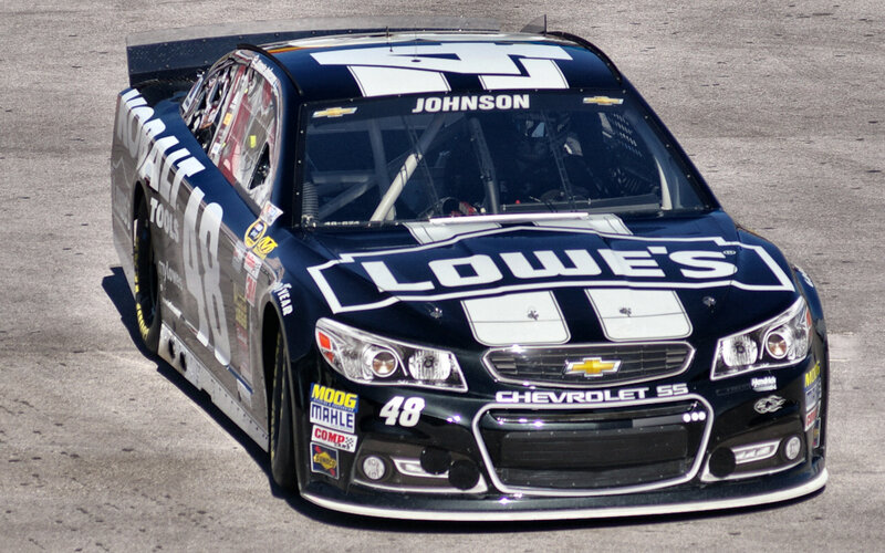 NASCAR Race Car — Black, Dynamic, Afternoon, Photograph, Chevrolet Ss