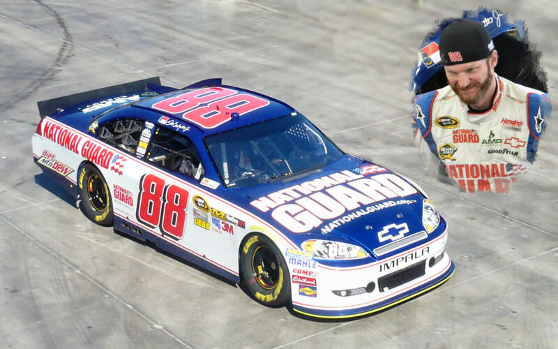 NASCAR Race Car — Blue, Competitive