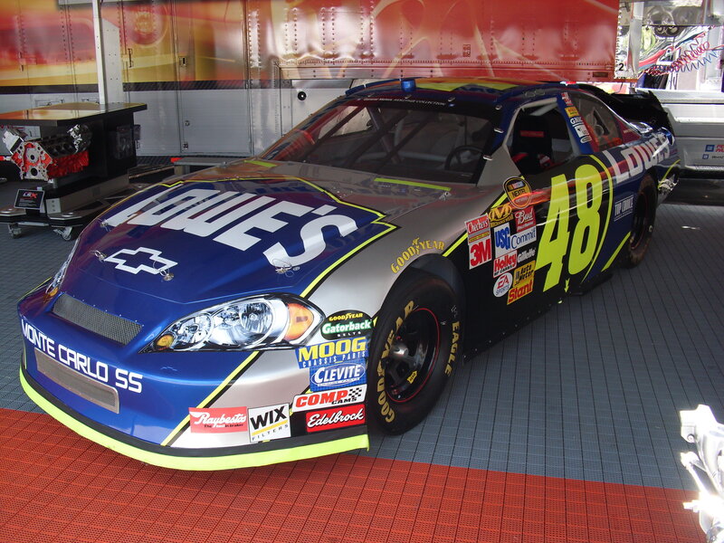 NASCAR Race Car — Blue, Neutral