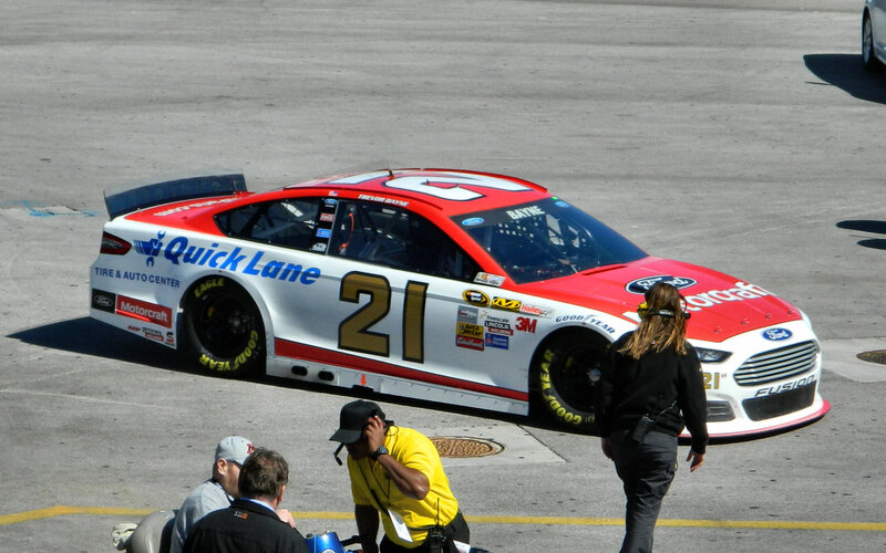 NASCAR Race Car — Red, Active