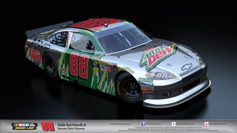 NASCAR Race Car — Silver