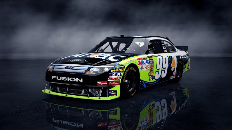 NASCAR race car with number 99