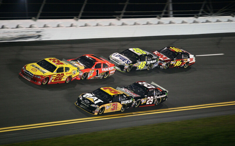 NASCAR Race Cars — Black