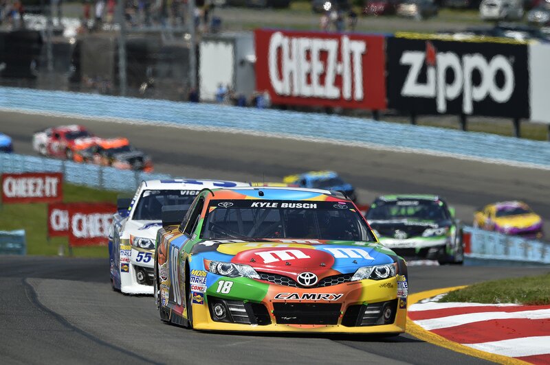 NASCAR Race Cars — Yellow