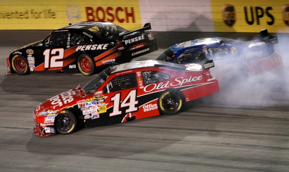 NASCAR race crash