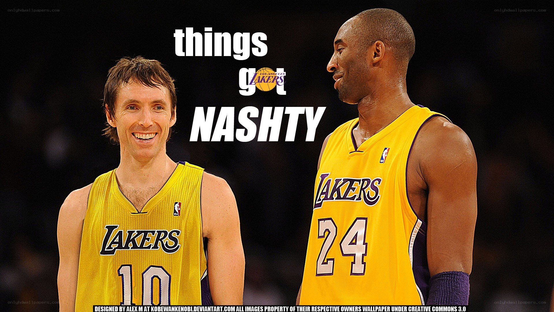 Nash and Kobe Lakers