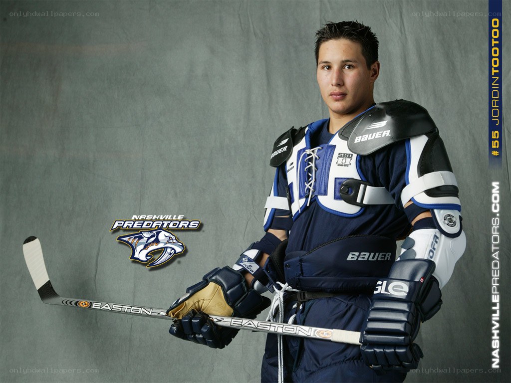 Nashville Predators hockey player