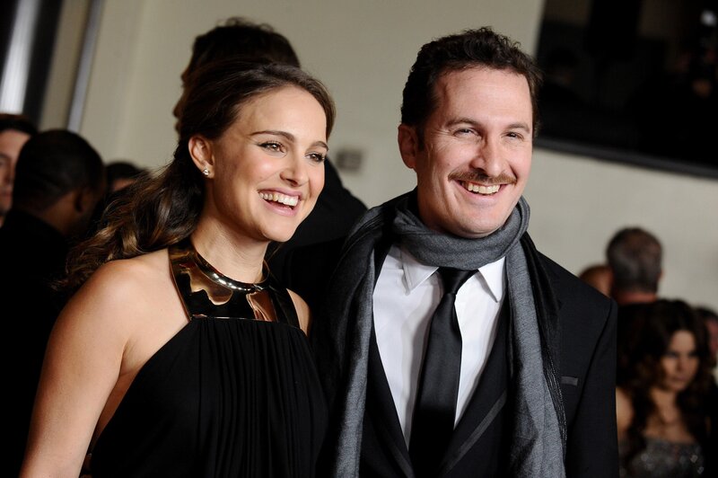 Natalie Portman and a man at an event