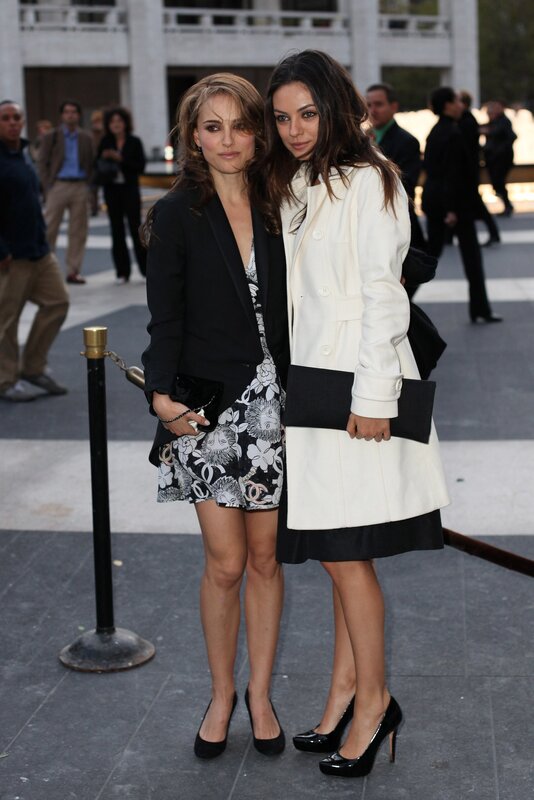 Natalie Portman and Mila Kunis at event
