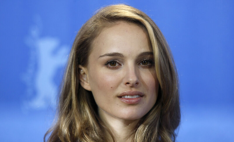 Natalie Portman at a press event