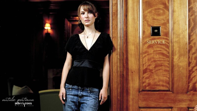Natalie Portman in black top