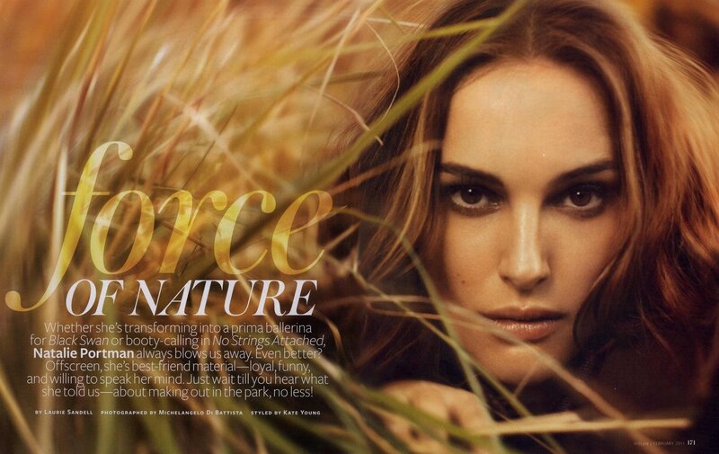 Natalie Portman in nature