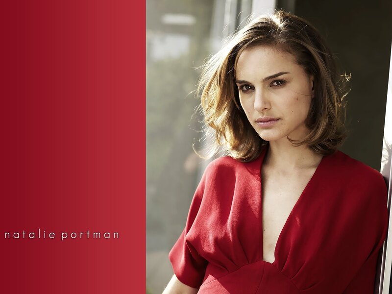 Natalie Portman in Red Dress