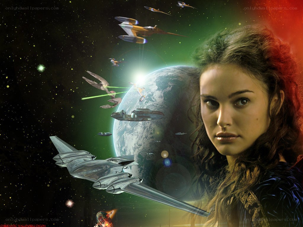 Natalie Portman in Star Wars