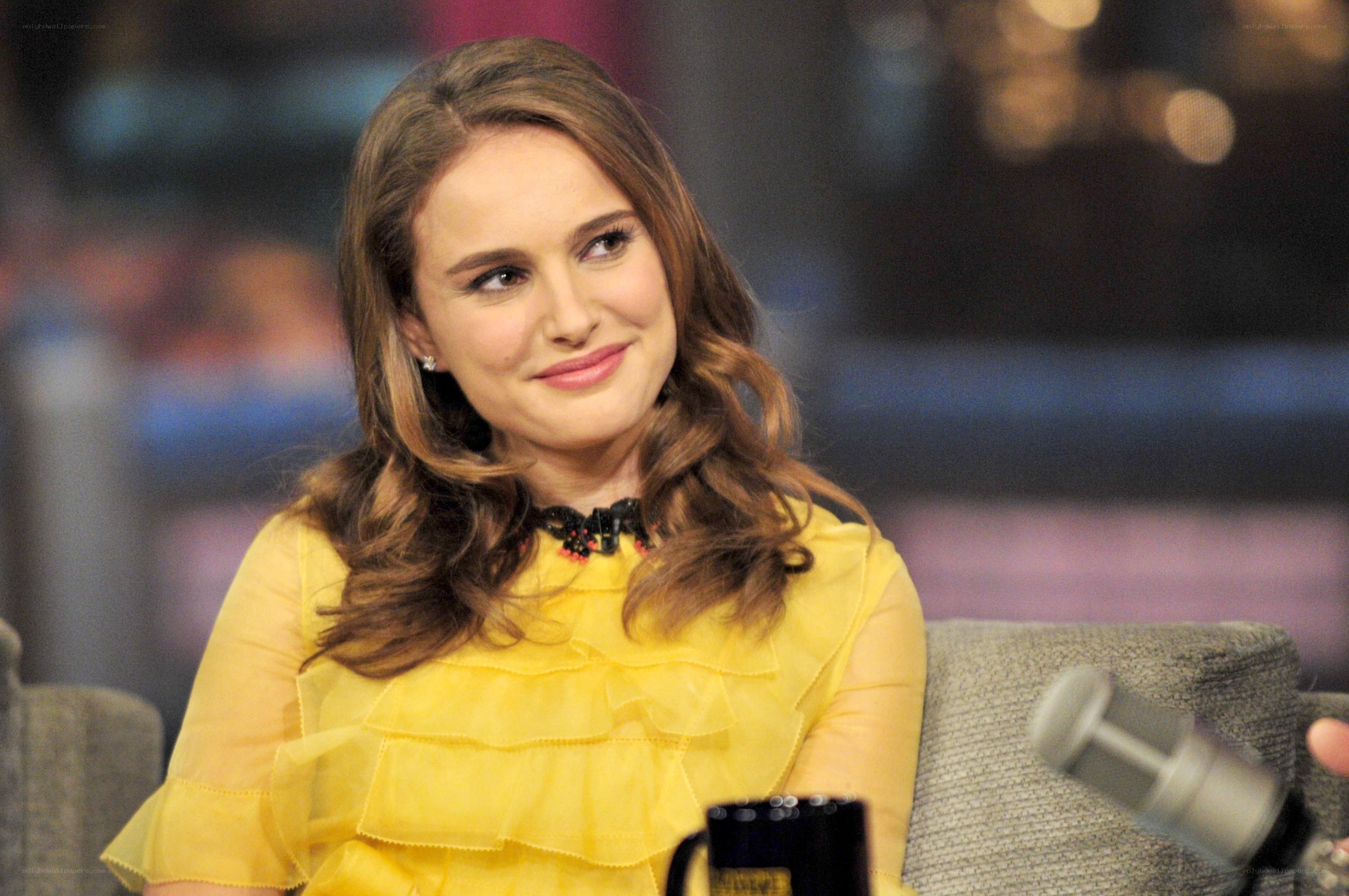 Natalie Portman on talk show