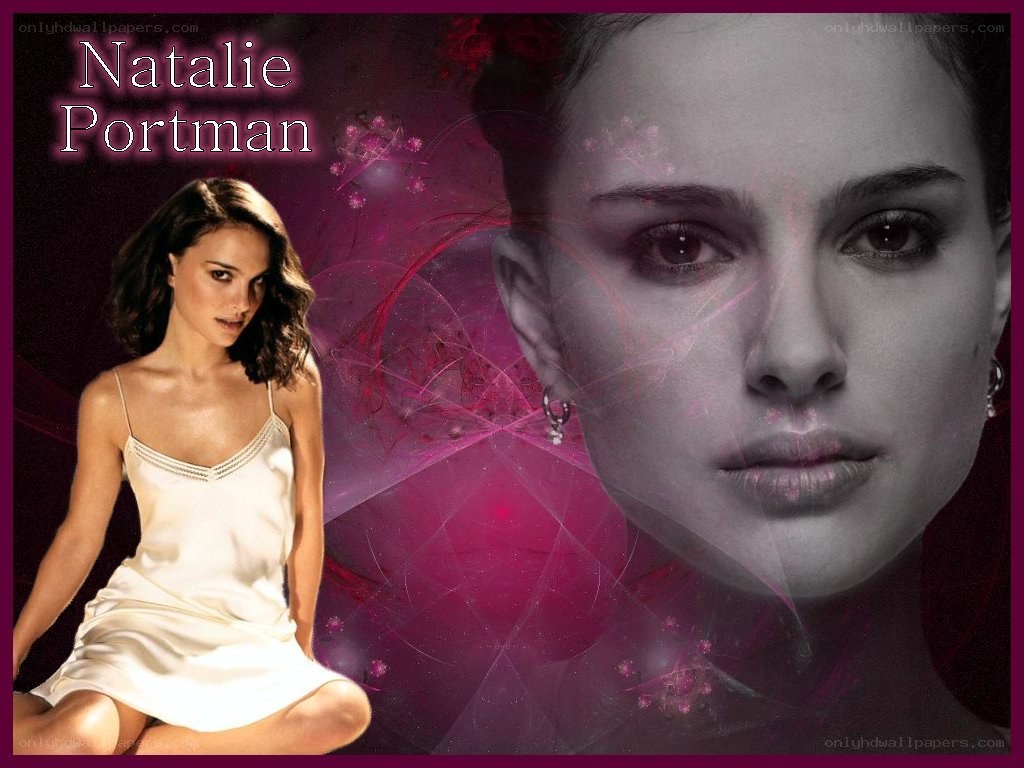 Natalie Portman portrait collage