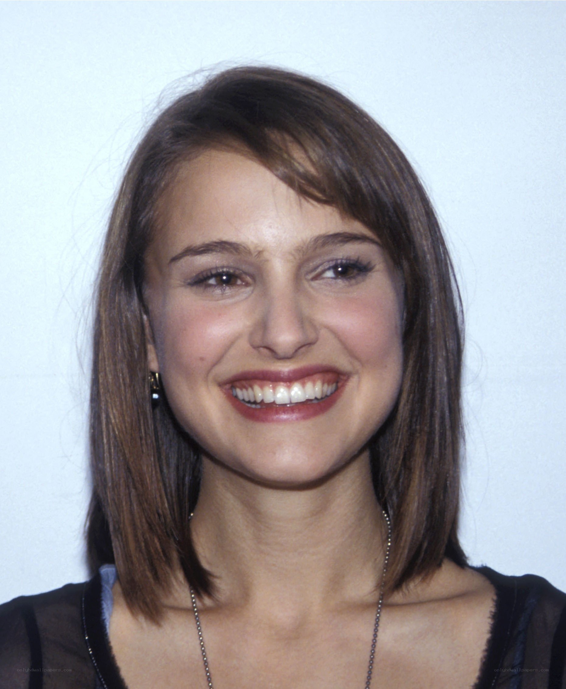 Natalie Portman smiling