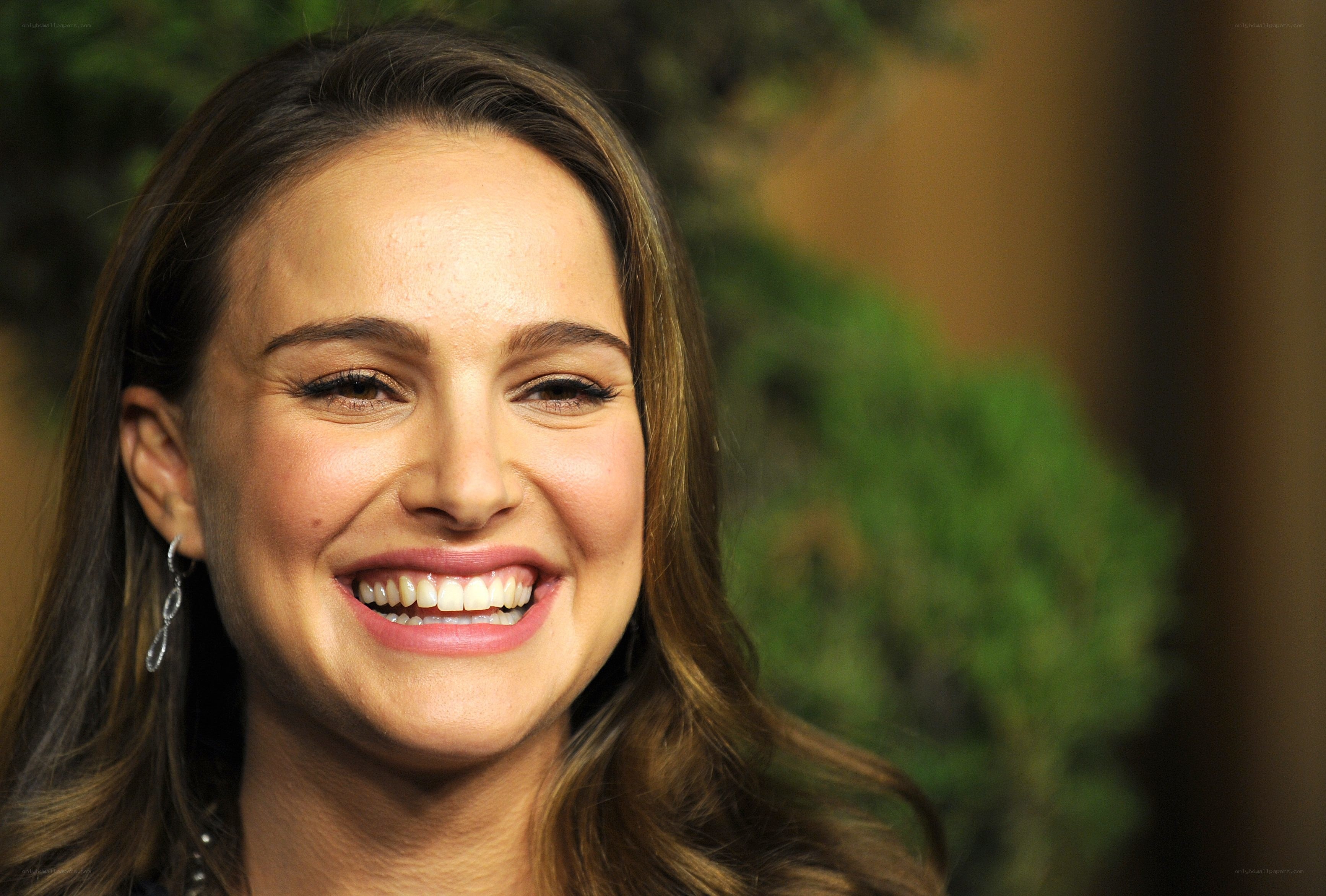 Natalie Portman smiling